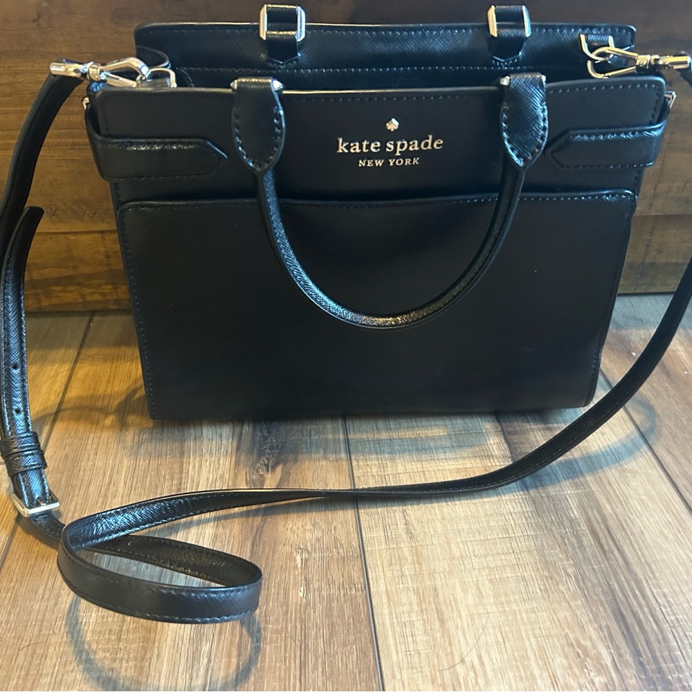 Kate Spade Black Leather Handbag